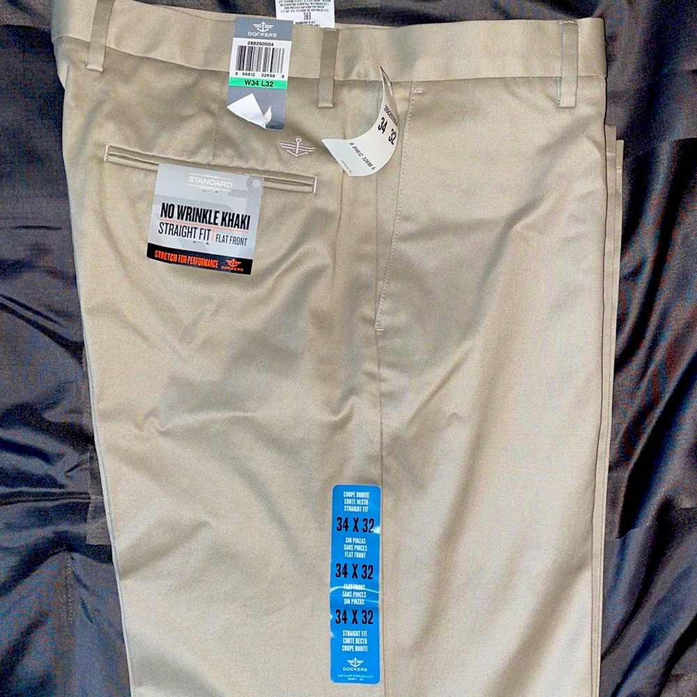 NEW Dockers dress pants, 34x32